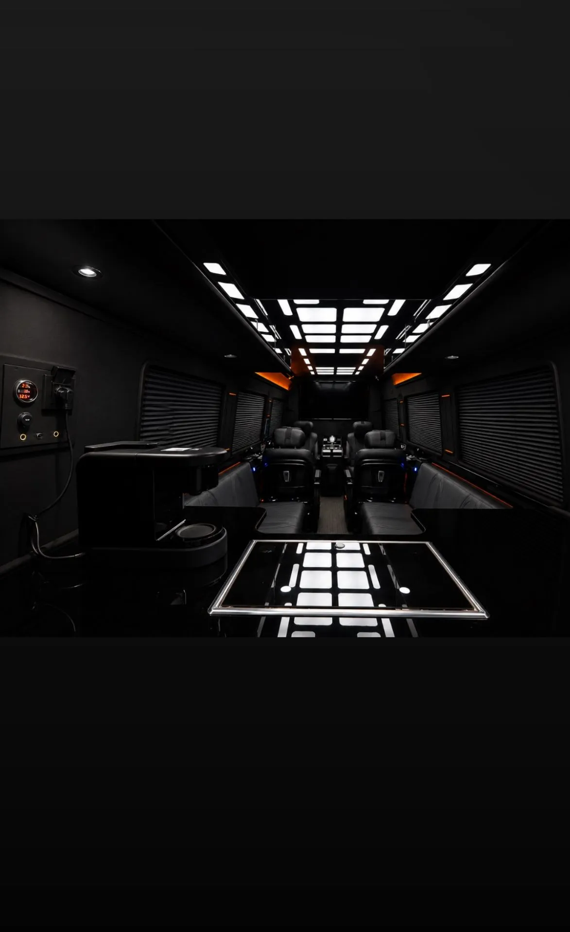 Zeus VIP Transfer sprinter iç mekan
