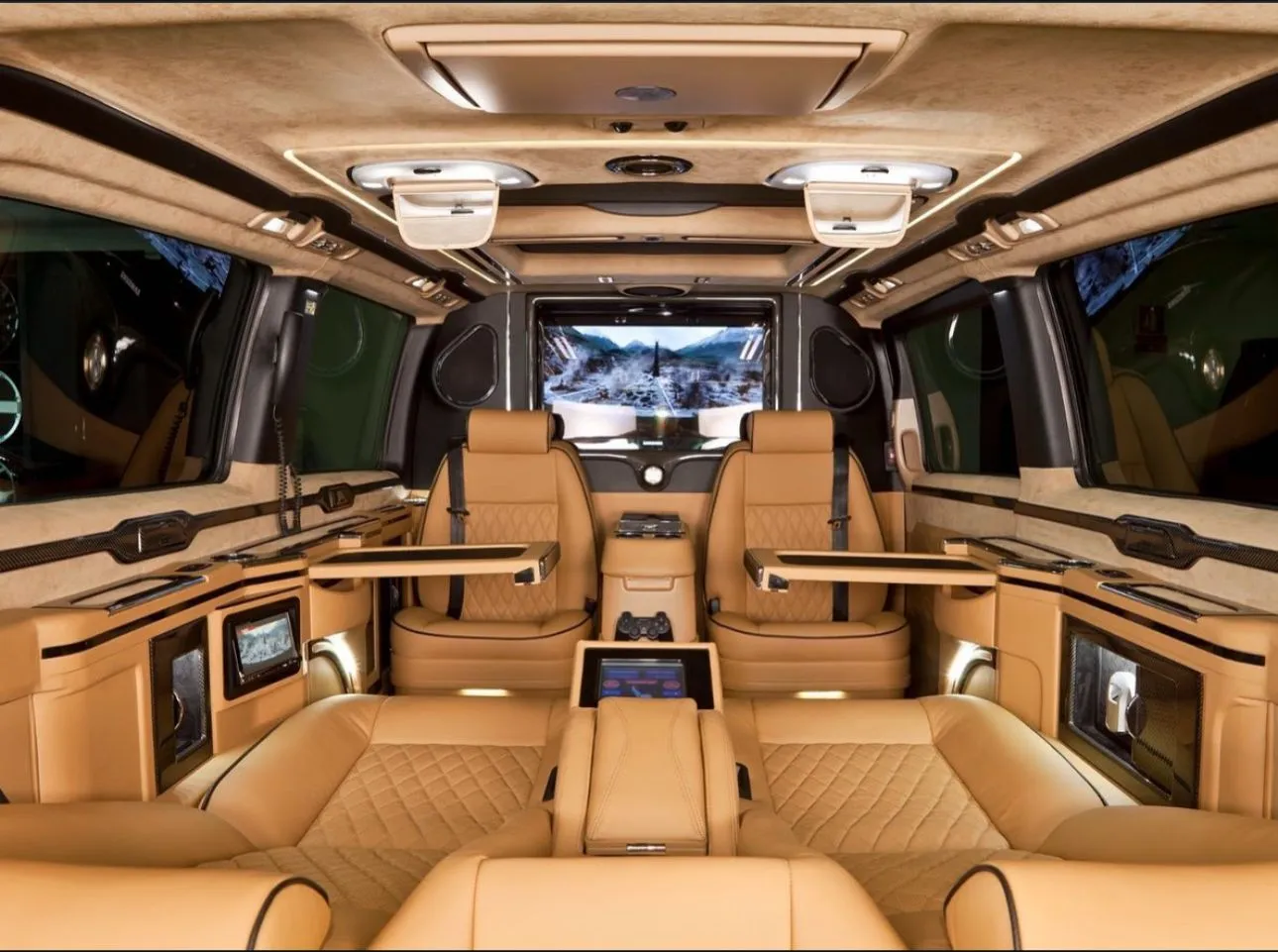 Zeus VIP Transfer vito iç mekan